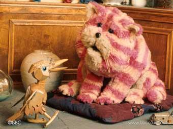 Image result for bagpuss and professor yaffle