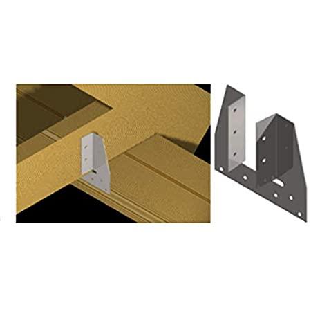 10, 200mm Simpson Strong Tie Adjustable Timber Joist Hangers (Sloped) :  Amazon.co.uk: DIY &amp; Tools