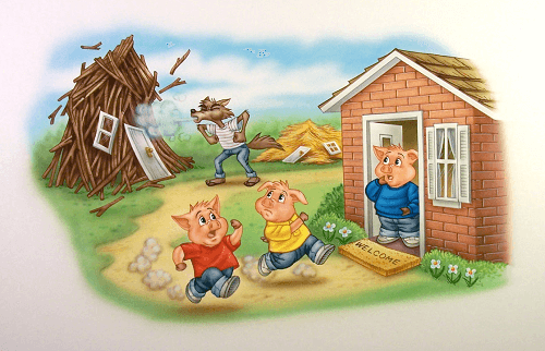 The Three Little Pigs and Network Security – IoT Security | CENTRI  Technology