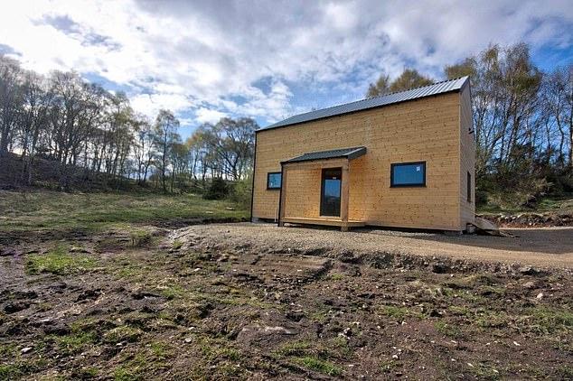 The council said the development affects the natural scenic beauty of the Dornoch Firth and construction was 'carried out without the knowledge or permission of the local planning authority'