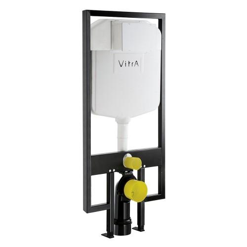 image for 740-5800-02 Vitra 8cm Wall Hung Slim Frame With 2.5/4 Ltr Concealed Cistern