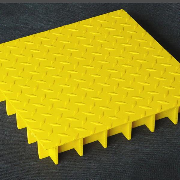 China GRP FRP Fiberglass Grating with Gritty Cover - China Grating with  Cover, Gritty Cover Grating