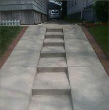 14 Driveway with stairs ideas | driveway, front yard, backyard landscaping