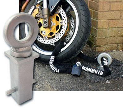 Mammoth Security Concrete In Motorbike Ground Anchor