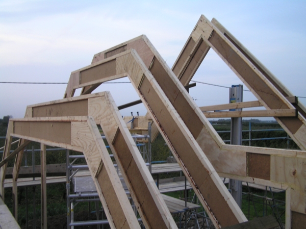 Timber Frame build up. - Timber Frame - BuildHub.org.uk