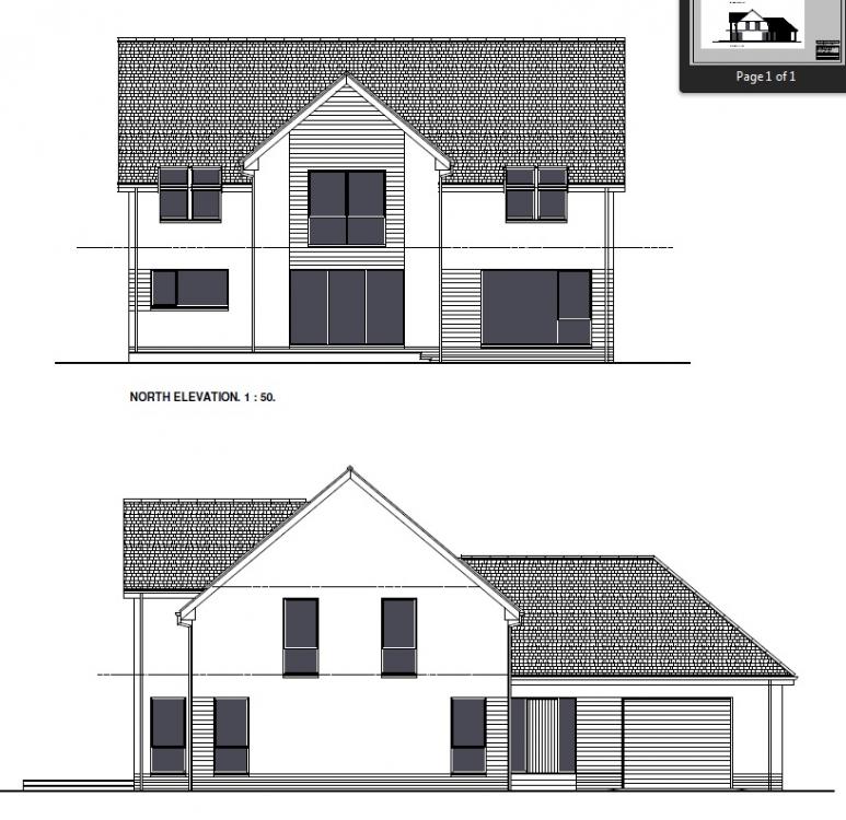 draft-house-main-elevation-and-section-cad-drawing-details-dwg-file-cadbull