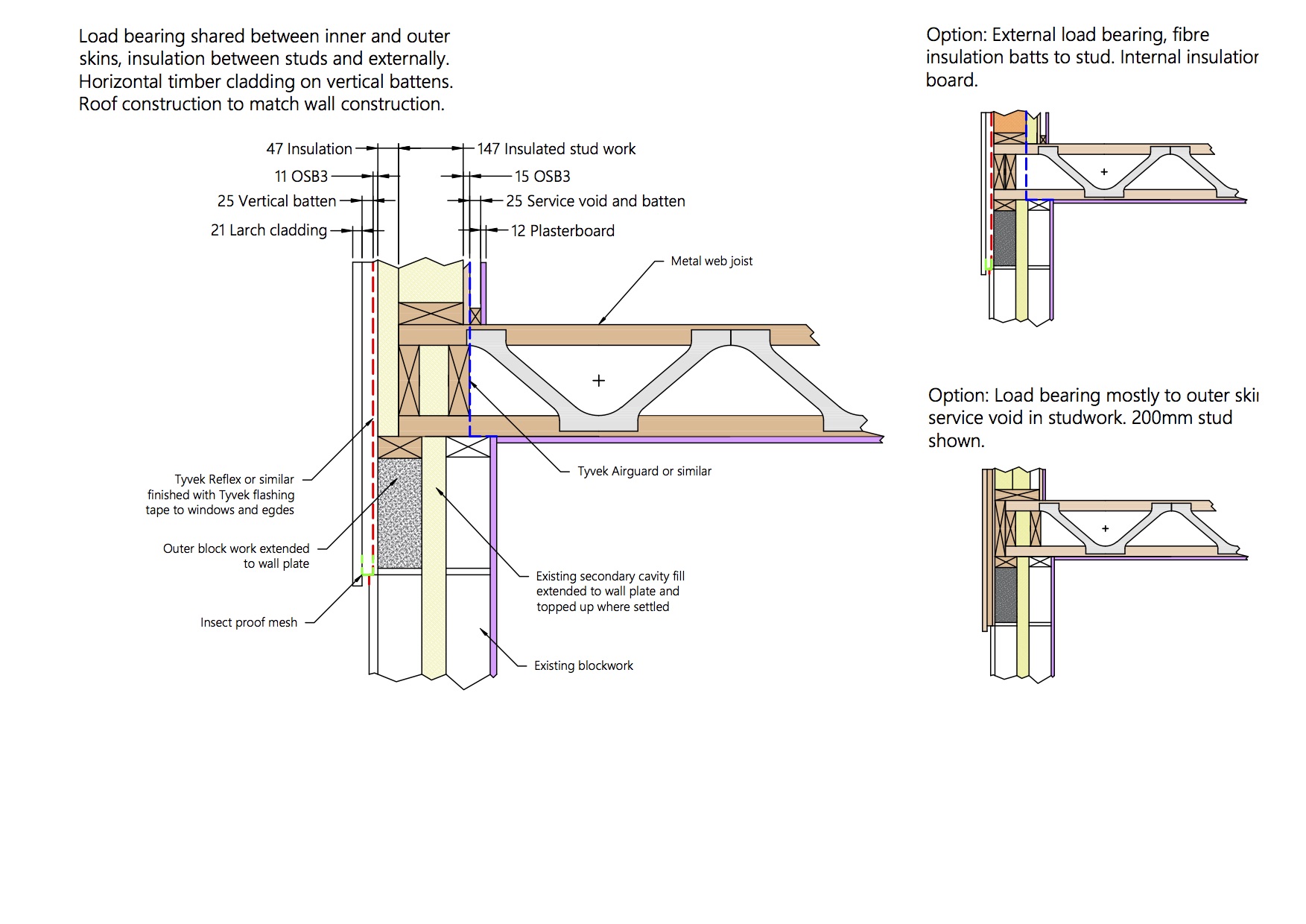 Building A Timber Frame First Floor Over A Cavity Wall Timber Frame 