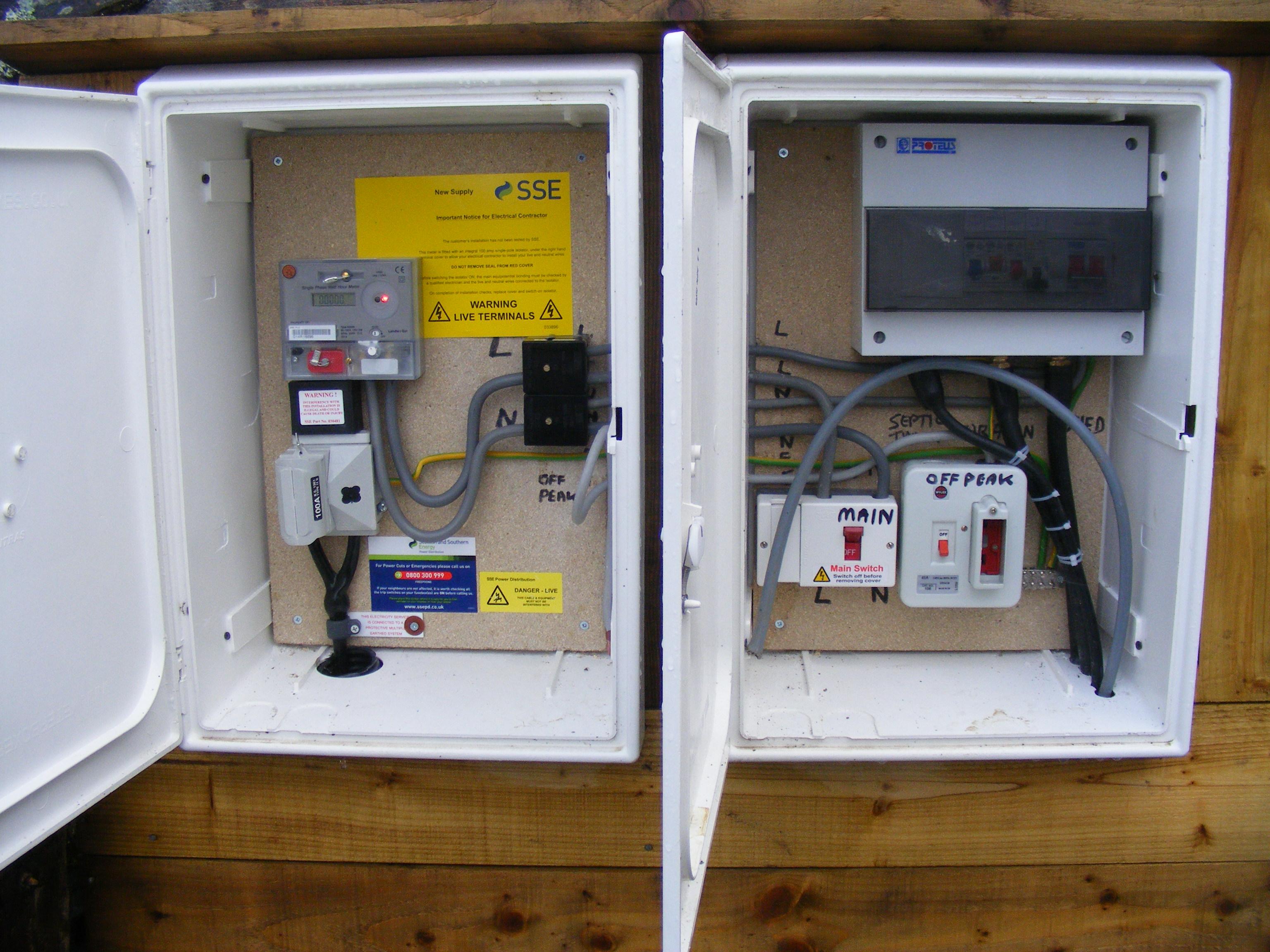 House Power Meter Box Wiring