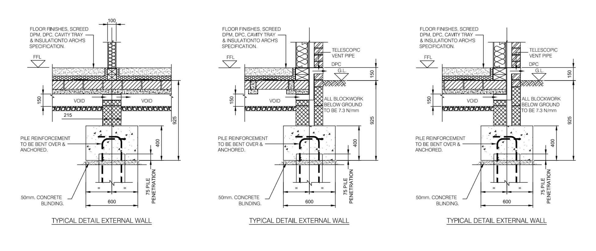 Integral Garage Floor Detail General Construction Issues