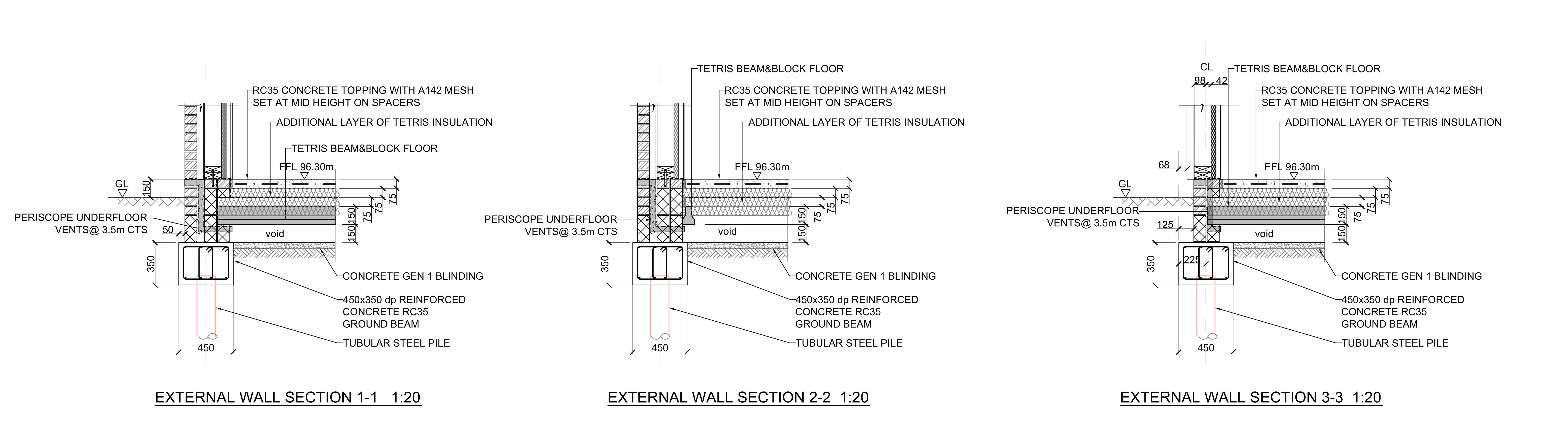 22 Foundation Detail Drawings Important Concept