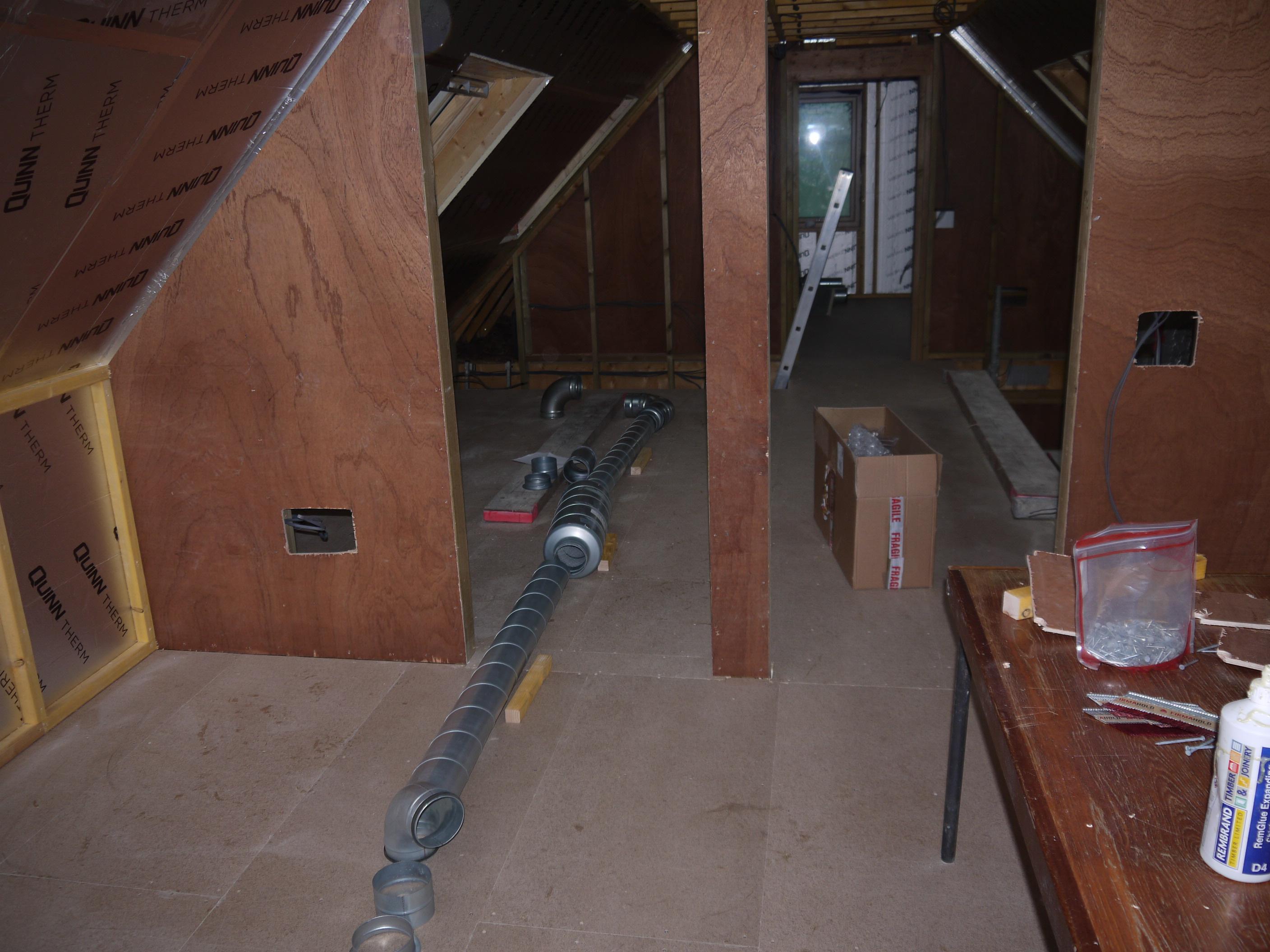 Electrical first fix/Ducting order - Druim nan Darach - BuildHub.org.uk