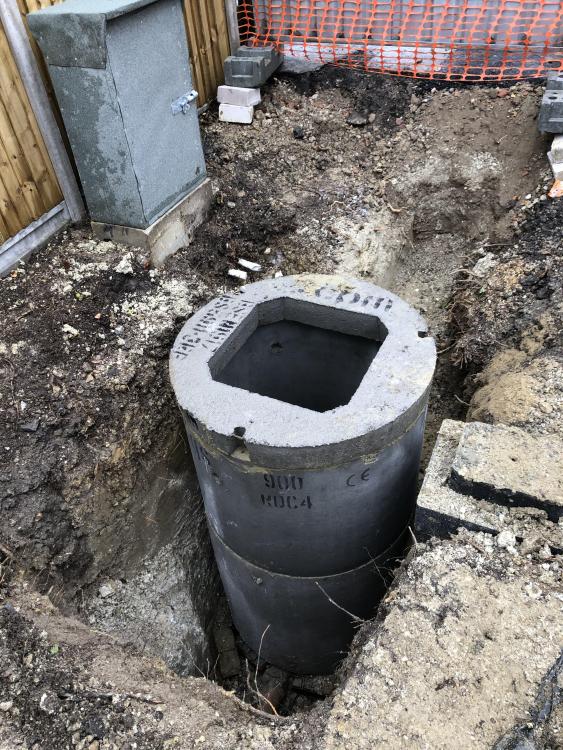 Foul drain install and connection. - Building Materials - BuildHub.org.uk