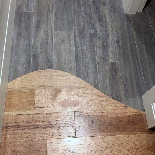 Tile Wood Laminate Flooring, Transition From Tile To Wood