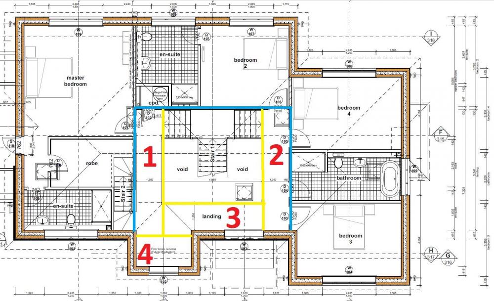 First floor plan - steels marked.jpg