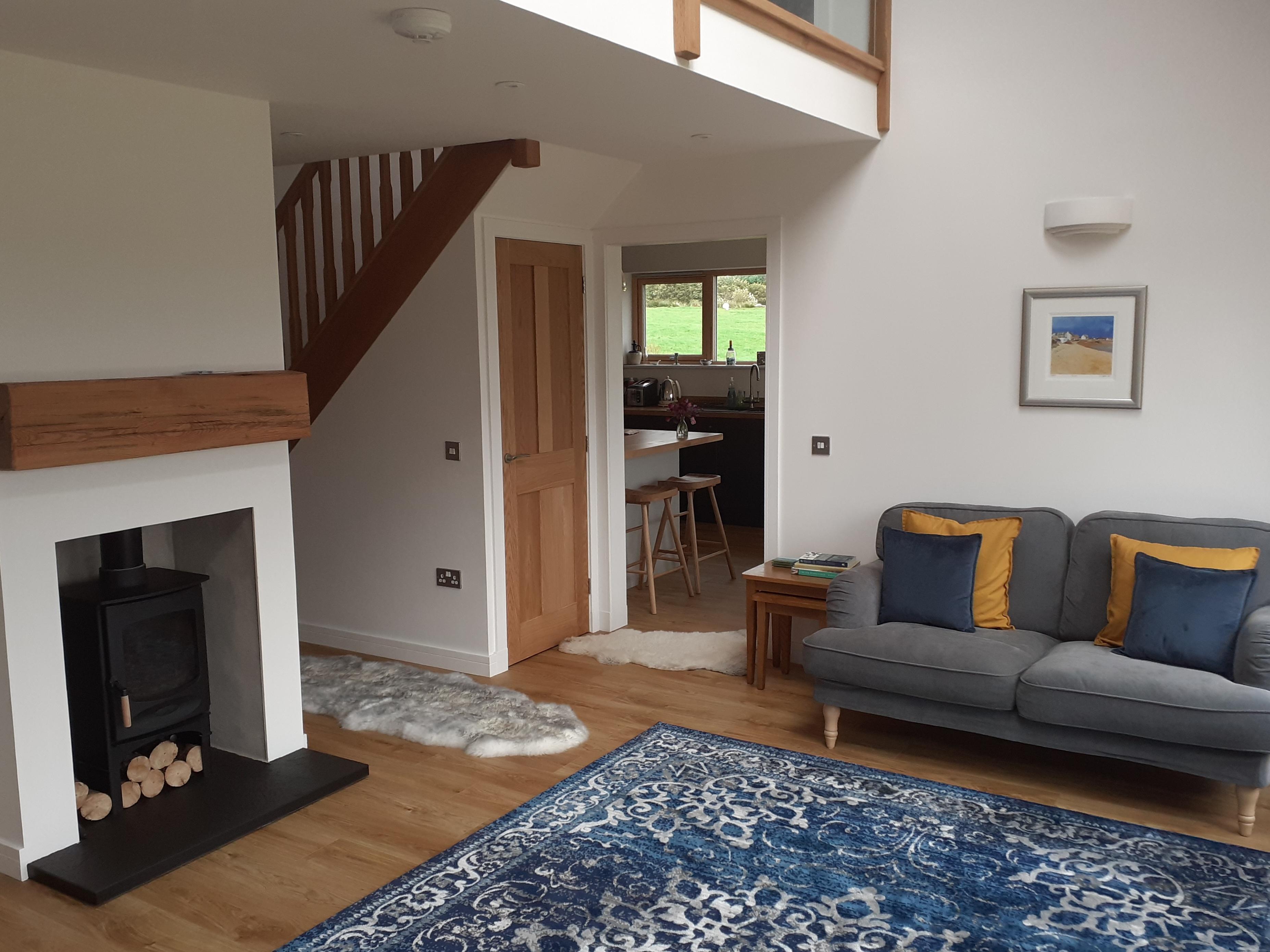 Finished interior