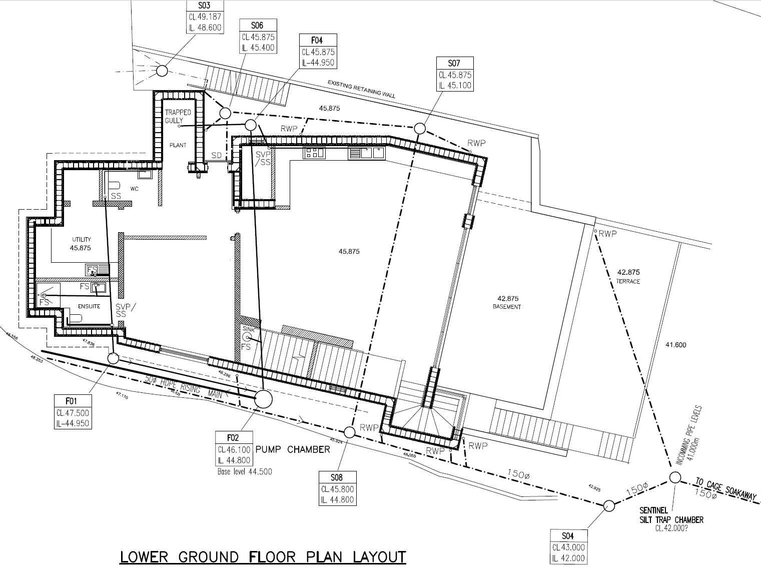 Thoughts On Drainage Plan Waste Sewerage BuildHub uk