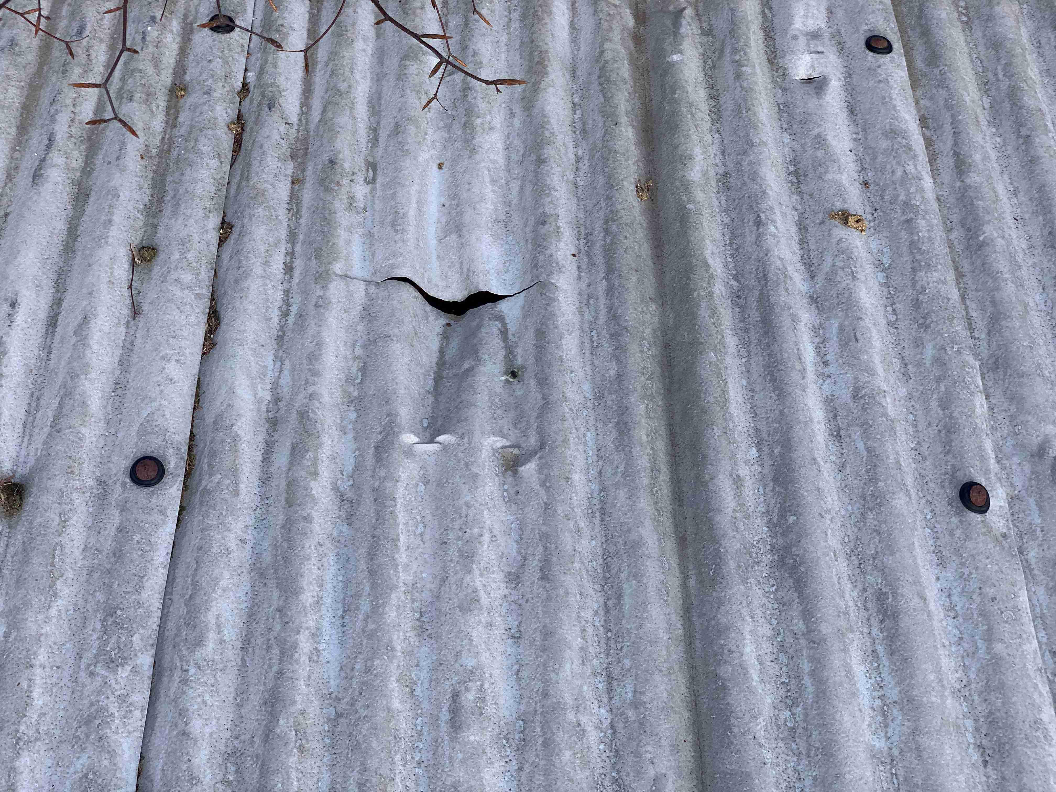 How To Repair A Large Hole In A Shingle Roof