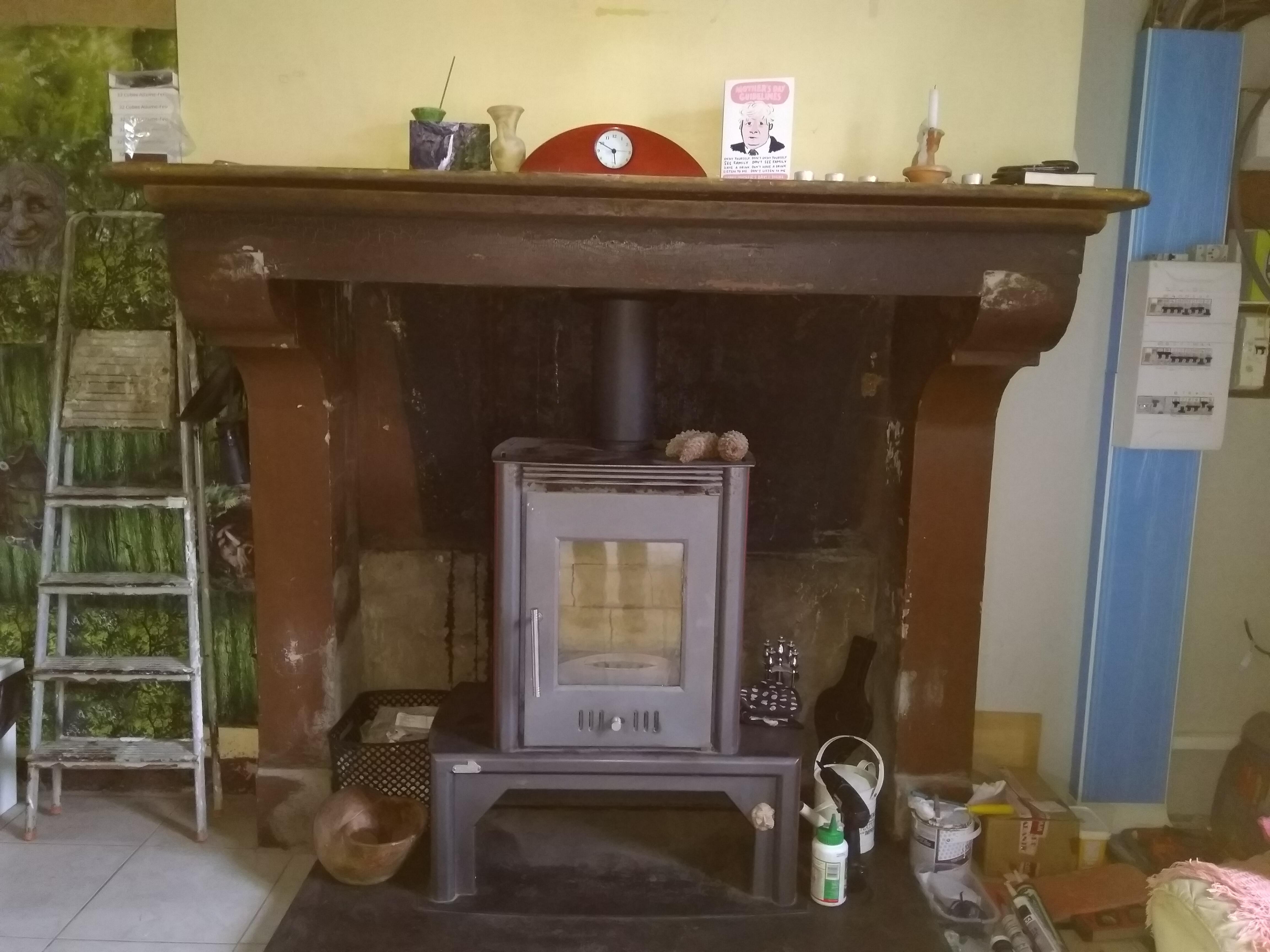 Insulation materials behind stove - Heat Insulation - BuildHub.org.uk