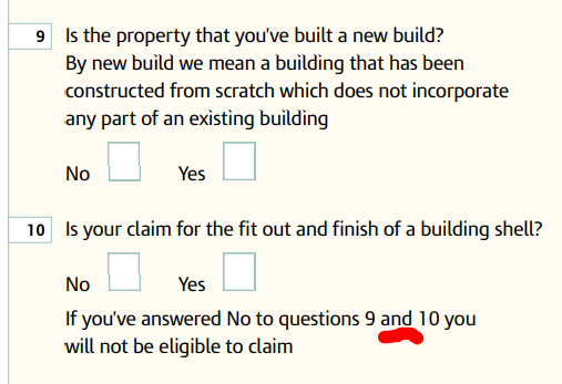 VAT Reclaim form VAT431NB - Fit out of a building shell?? - Self Build ...