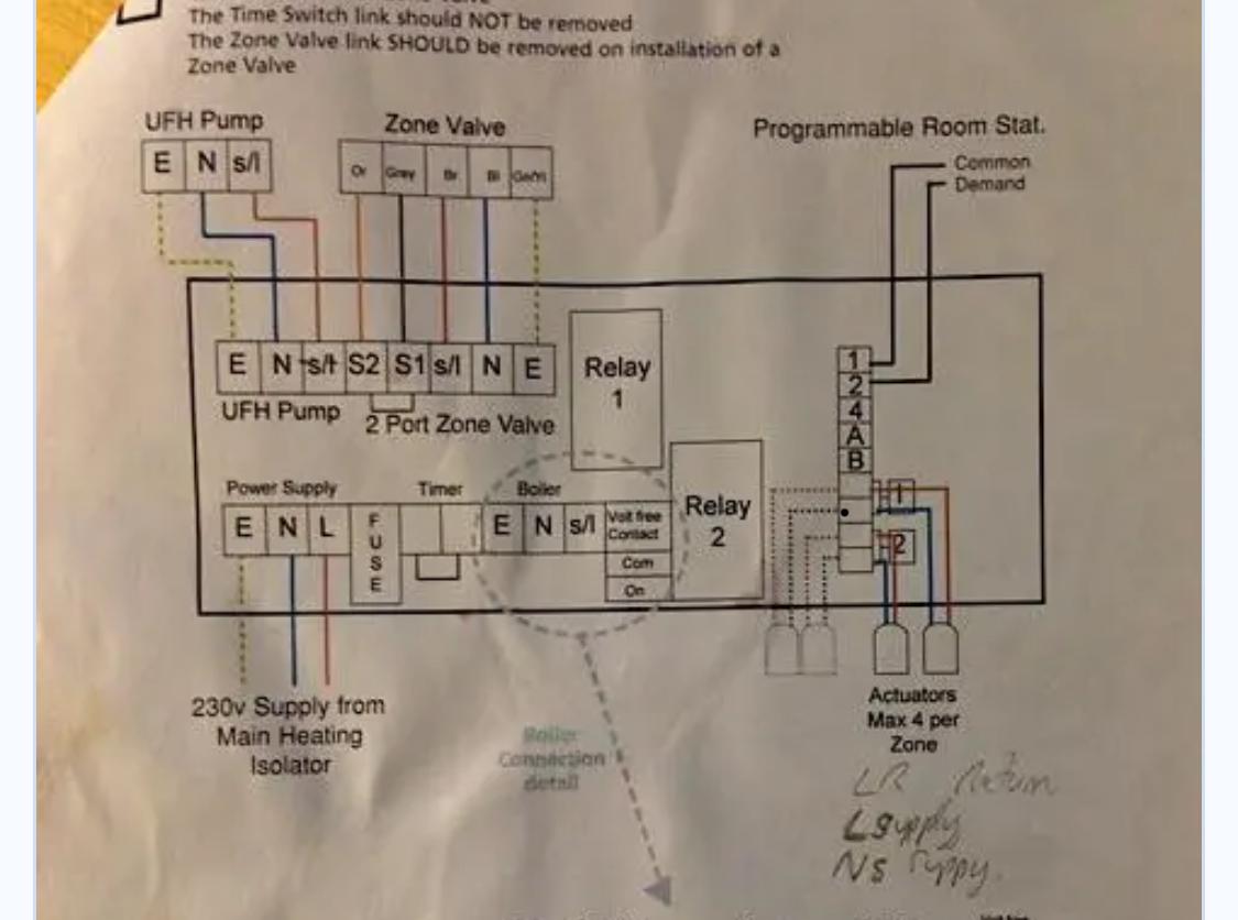 Heatmiser UH8 combining watts system - Underfloor Heating - BuildHub.org.uk