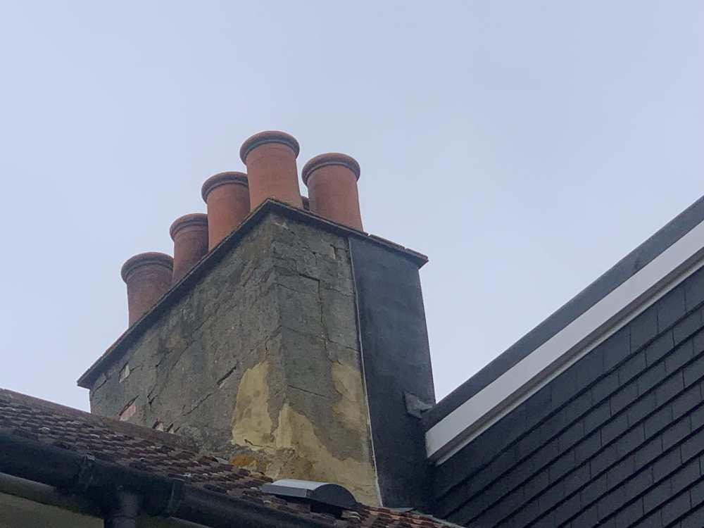 Rear of chimney next to extension.JPG